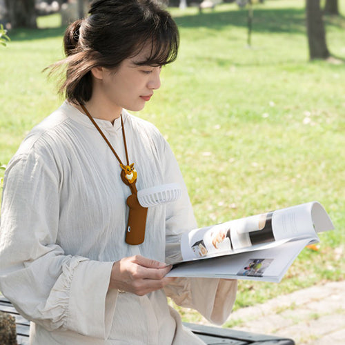 BONE 頸掛折疊三用風扇