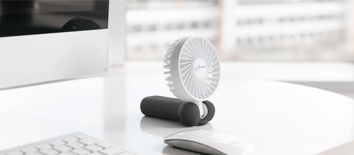 BONE 頸掛折疊三用風扇