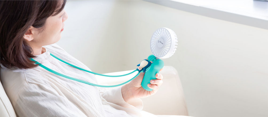 BONE 頸掛折疊三用風扇