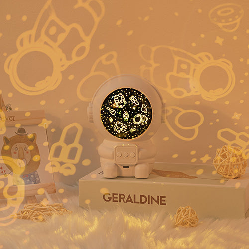 創意小物館 太空人音樂星空投影燈