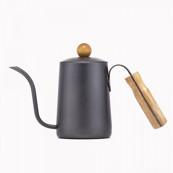 A-IDIO｜黑金木手沖壺(600ml)