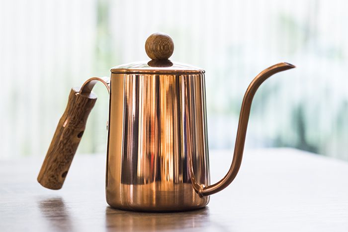 A-IDIO｜鈦金木手沖壺(600ml)