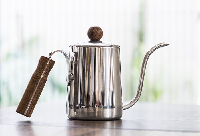 A-IDIO｜鏡光銀手沖壺(600ml)