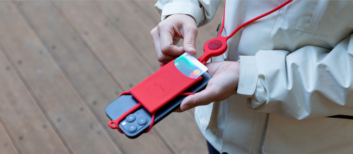 Bone 頸掛手機綁三-卡套版