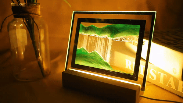 家居生活雜貨舖 流沙畫氛圍夜燈