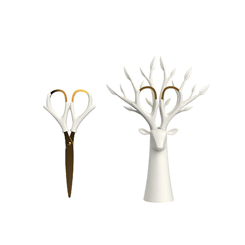 iThinking Lifetree生命樹鹿角造型事務剪 (鍍鈦剪)