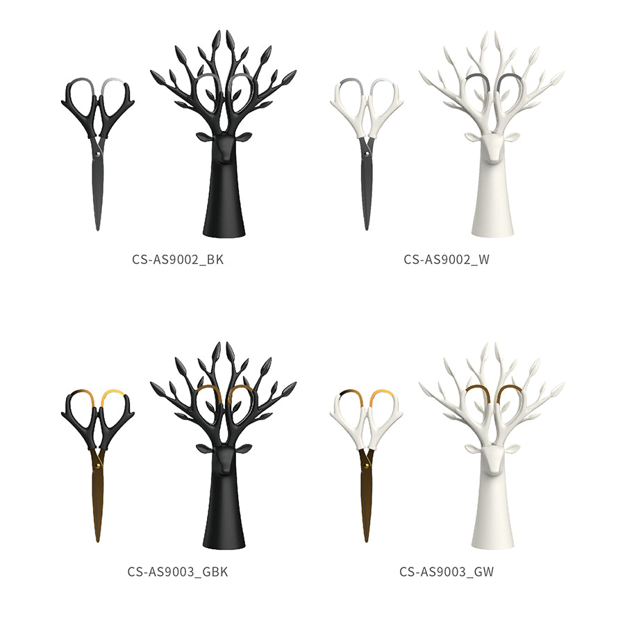 iThinking Lifetree生命樹鹿角造型事務剪 (鍍鈦剪)