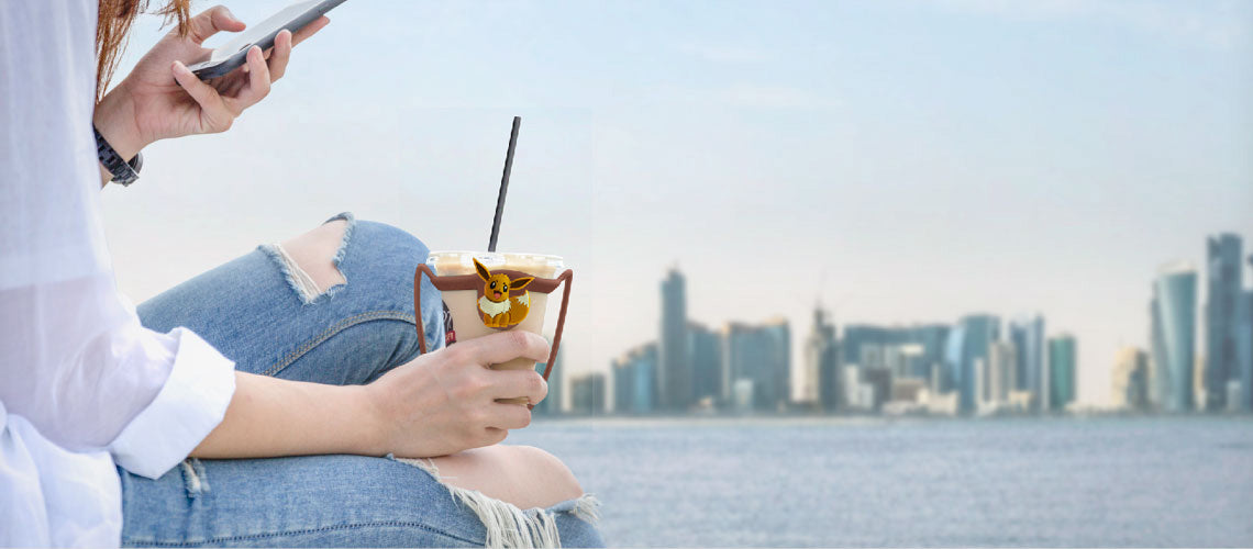 BONE - 寶可夢環保杯綁 飲料提袋