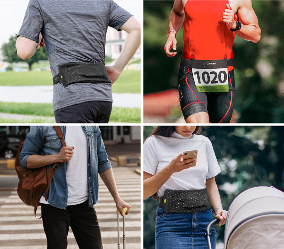 Bone 跑步腰帶綁｜輕量化攜帶，跑步更自在