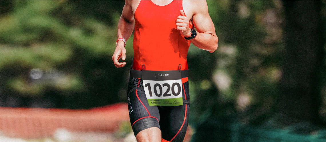 Bone 跑步腰帶綁｜輕量化攜帶，跑步更自在