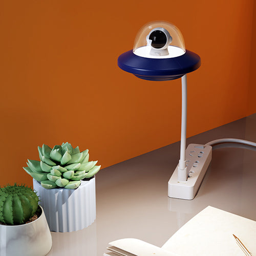 創意小物館 太空人揮手感應飛碟小夜燈