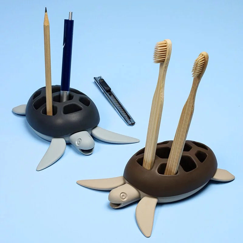 QUALY｜拯救海龜-牙刷架