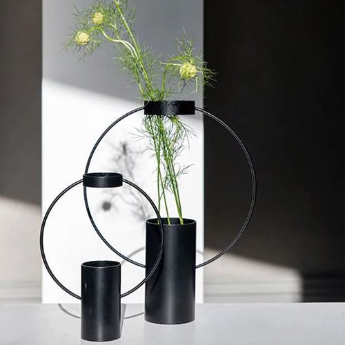 瑞典 Sagaform moon 花器 S-黑