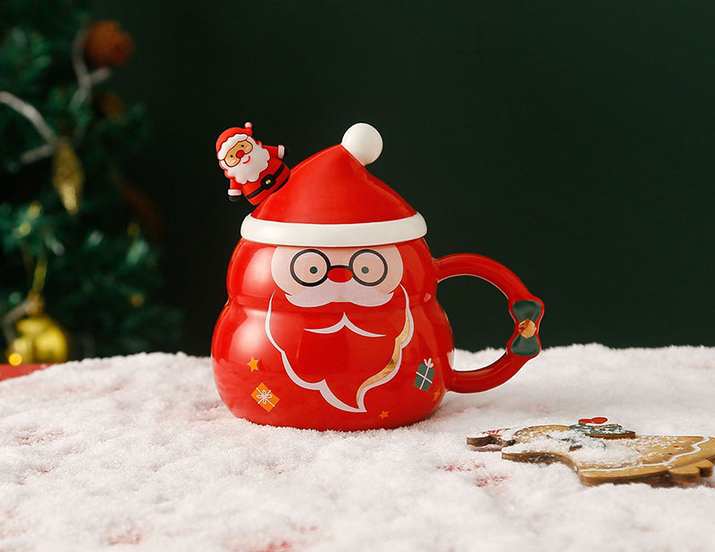 ♥家居生活雜貨舖 繽紛聖誕造型馬克杯禮盒組