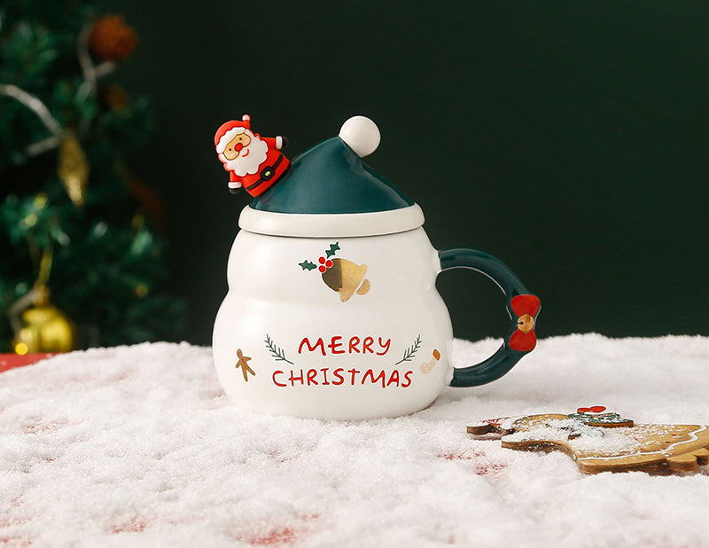 ♥家居生活雜貨舖 繽紛聖誕造型馬克杯禮盒組