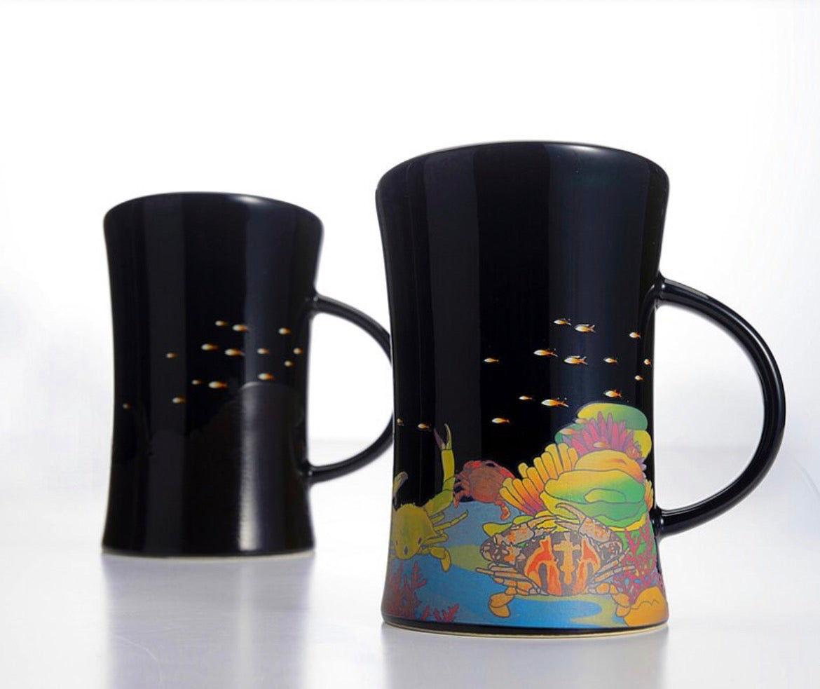 集瓷 cocera 萬里海蟹變色杯