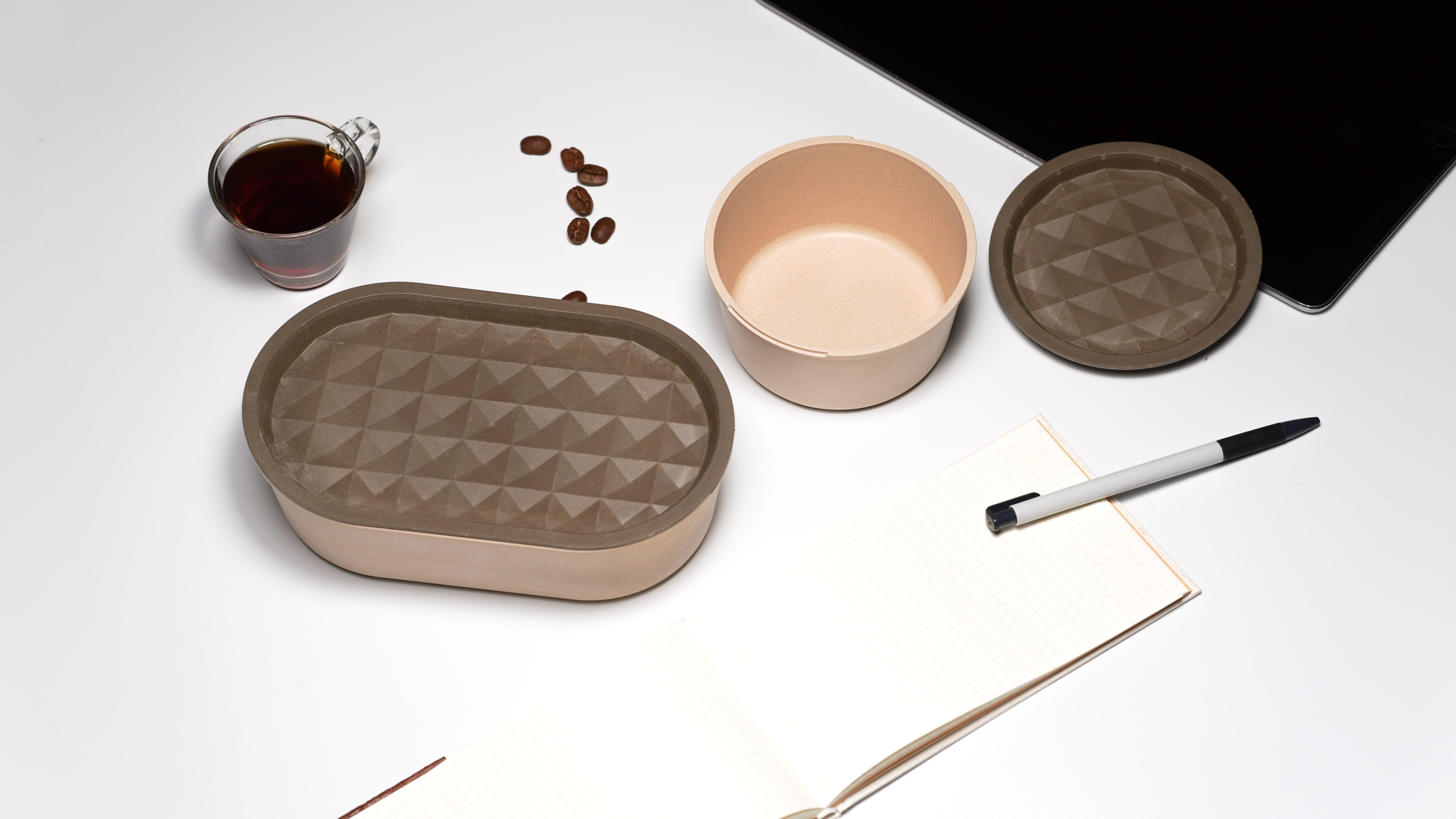 點睛設計 DOTdesign re-ing 天然竹纖維便當盒-大