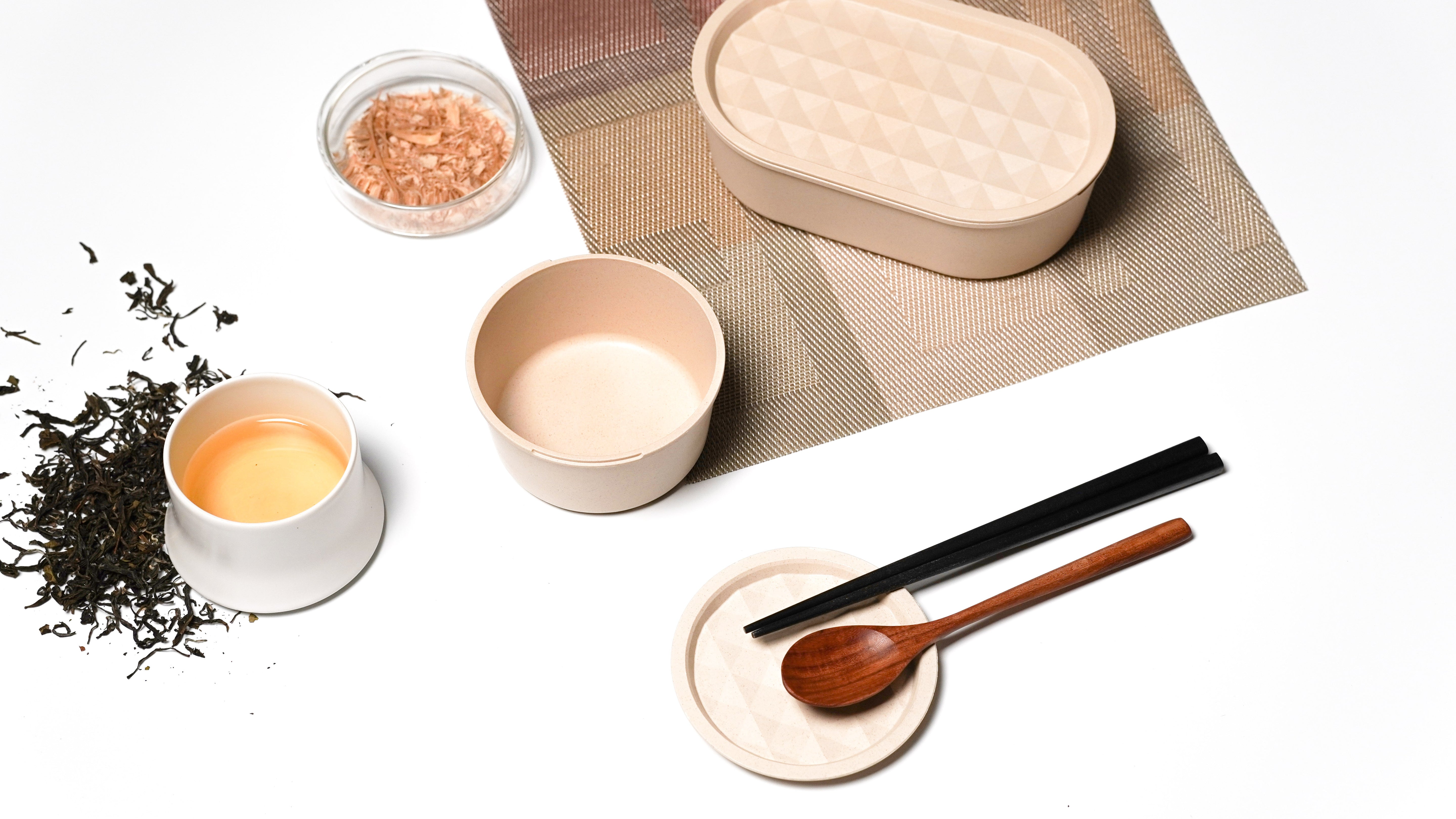 點睛設計 DOTdesign re-ing 天然竹纖維便當盒-大