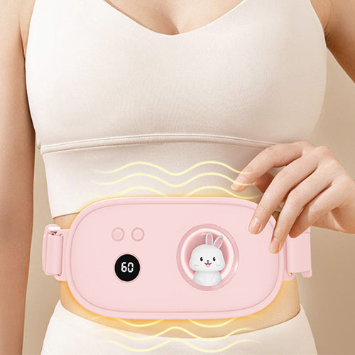 家居生活雜貨舖 小萌兔USB充電暖宮腰帶
