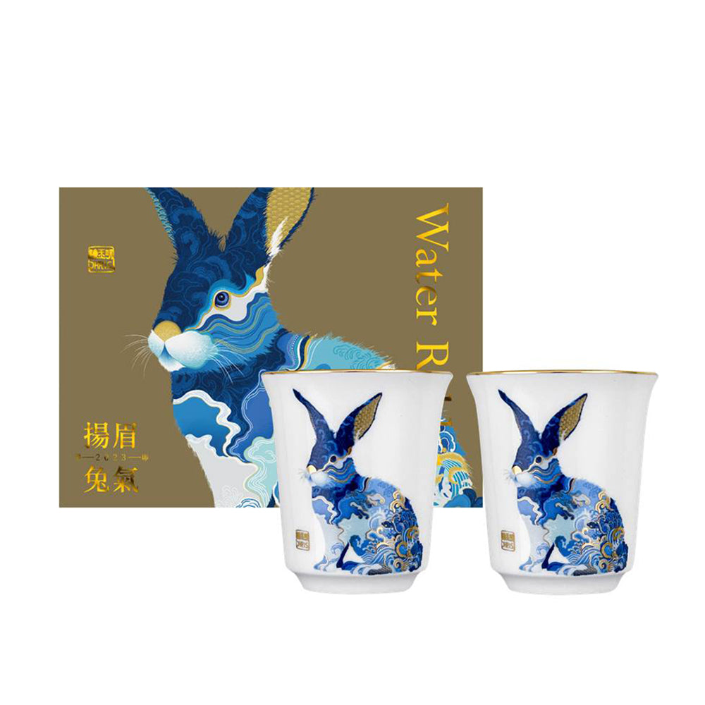 TALES 神話言 2023揚眉兔氣-藝術骨瓷雙杯組