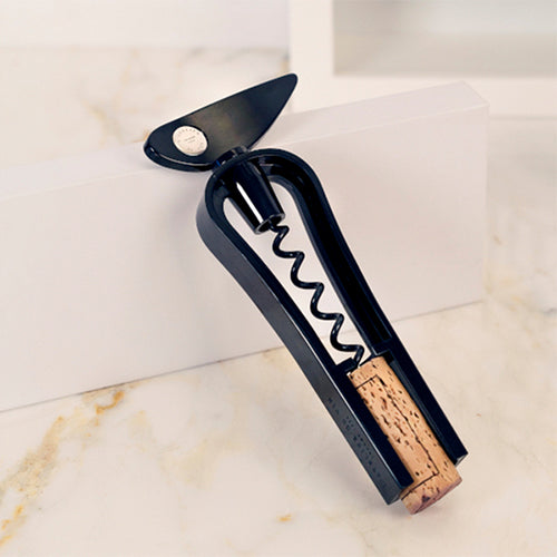 法國 L'ATELIER DU VIN Chic Monsieur造型先生時尚開瓶器-黑色