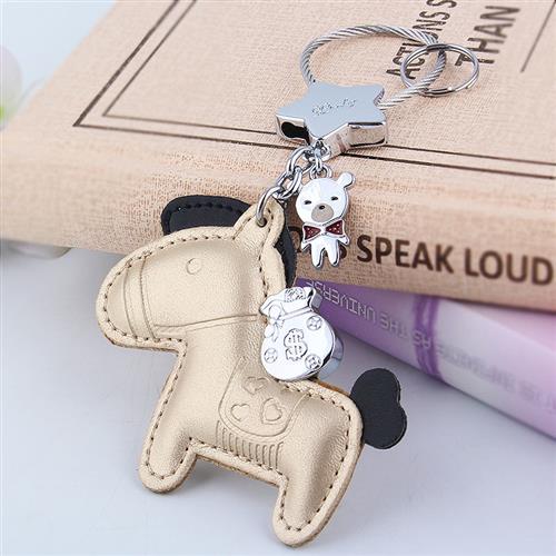 創意小物館 馬上有錢鑰匙圈