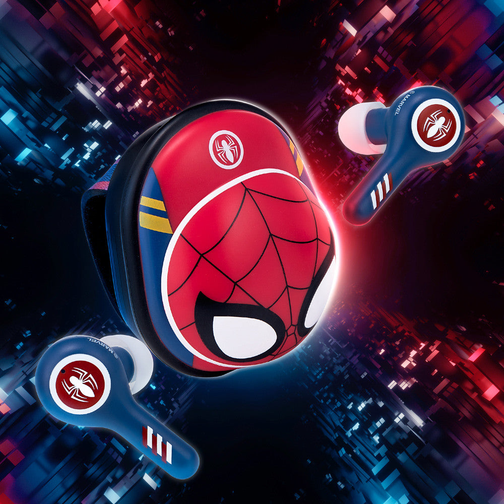 InfoThink 蜘蛛人真無線藍牙耳機-可愛迷你背包設計