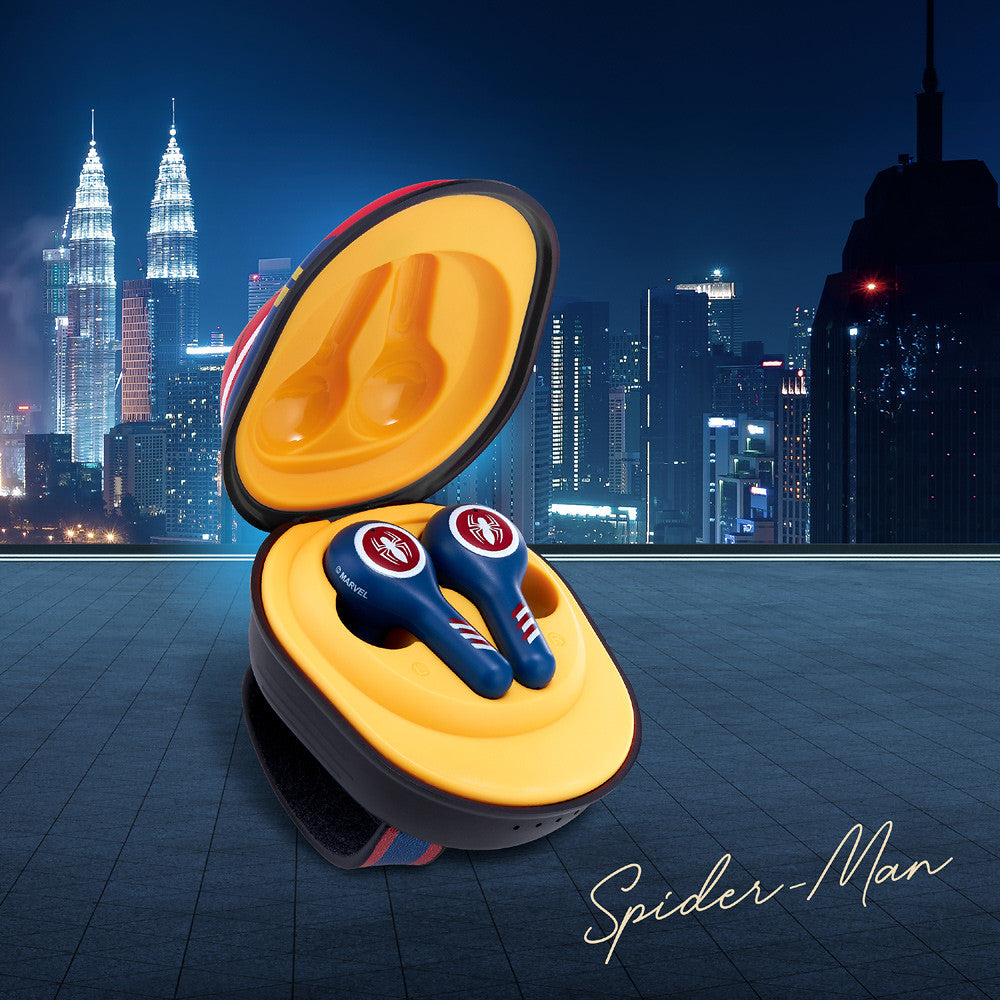 InfoThink 蜘蛛人真無線藍牙耳機-可愛迷你背包設計