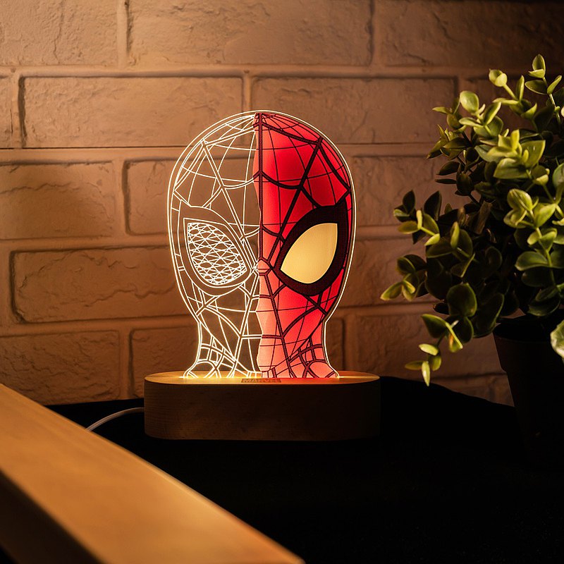 InfoThink 蜘蛛人系列壓克力燈(USB供電)
