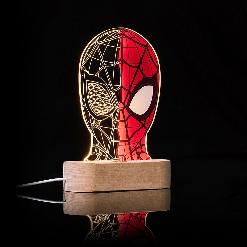 InfoThink 蜘蛛人系列壓克力燈(USB供電)