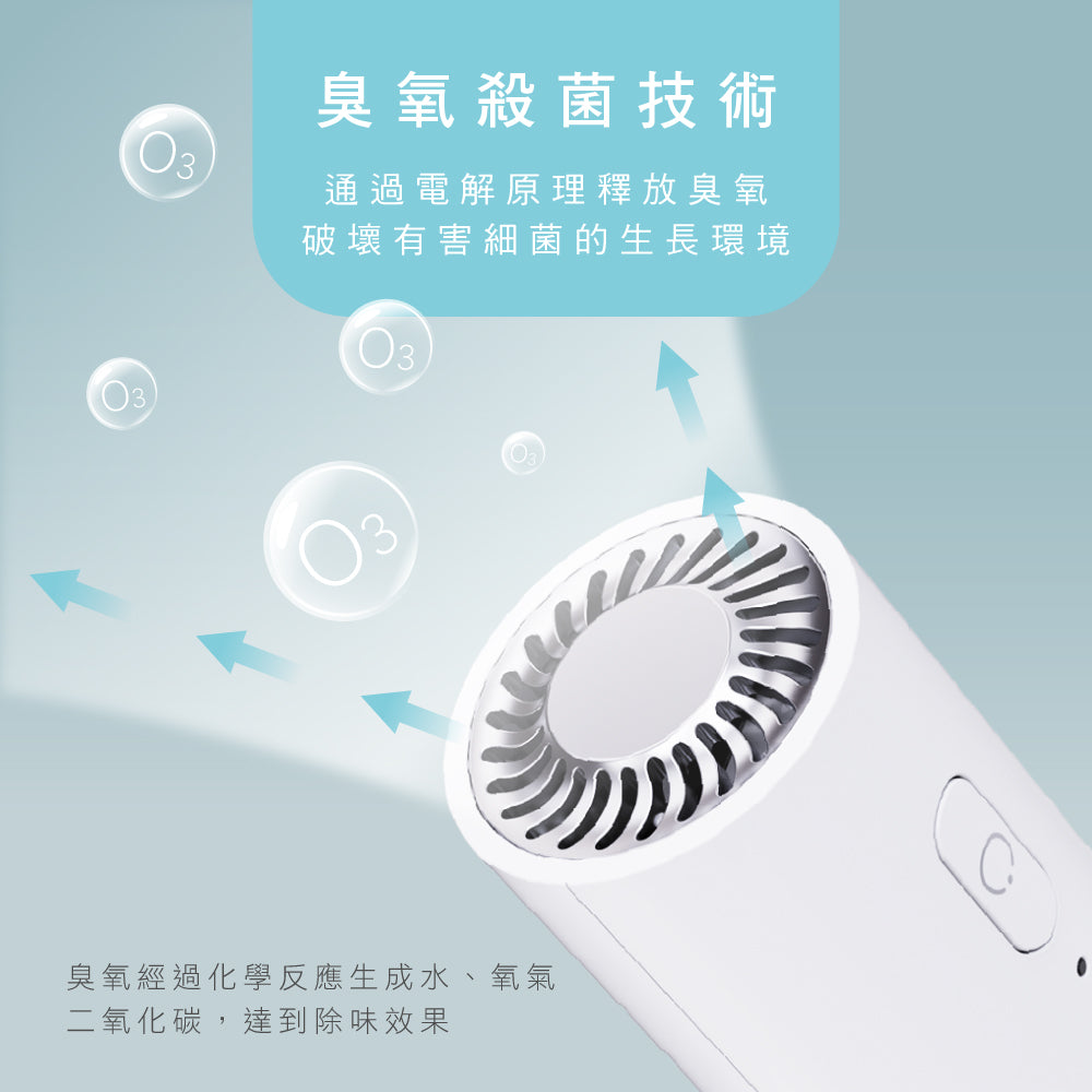 KINYO 磁吸聲控臭氧除味器 OM-350