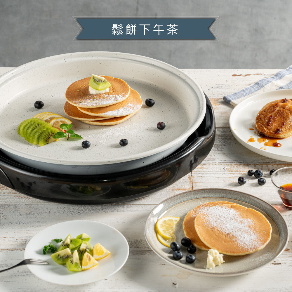 KINYO 37cm麥飯石電烤盤 BP-069