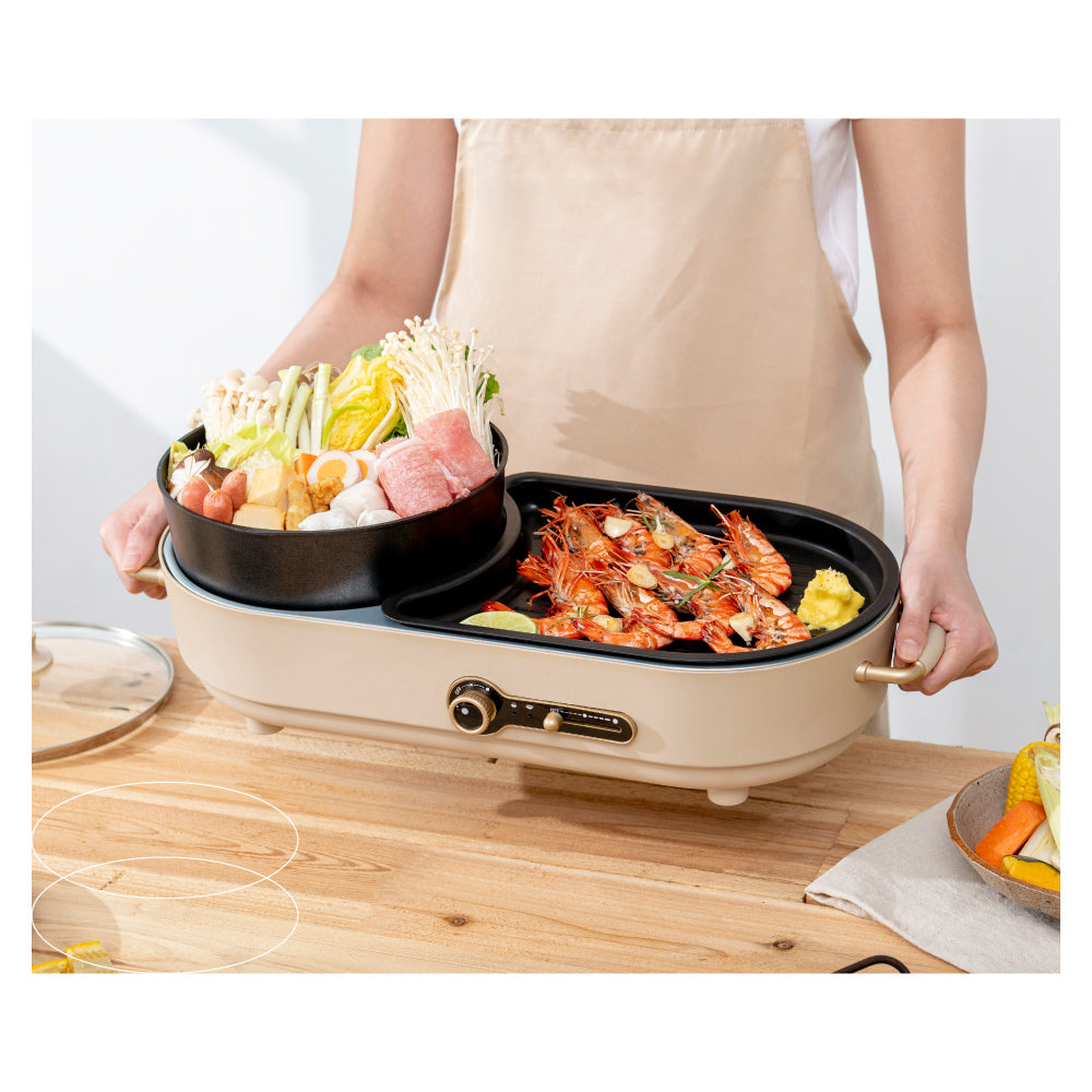 KINYO 雙溫控火烤兩用爐 BP-092