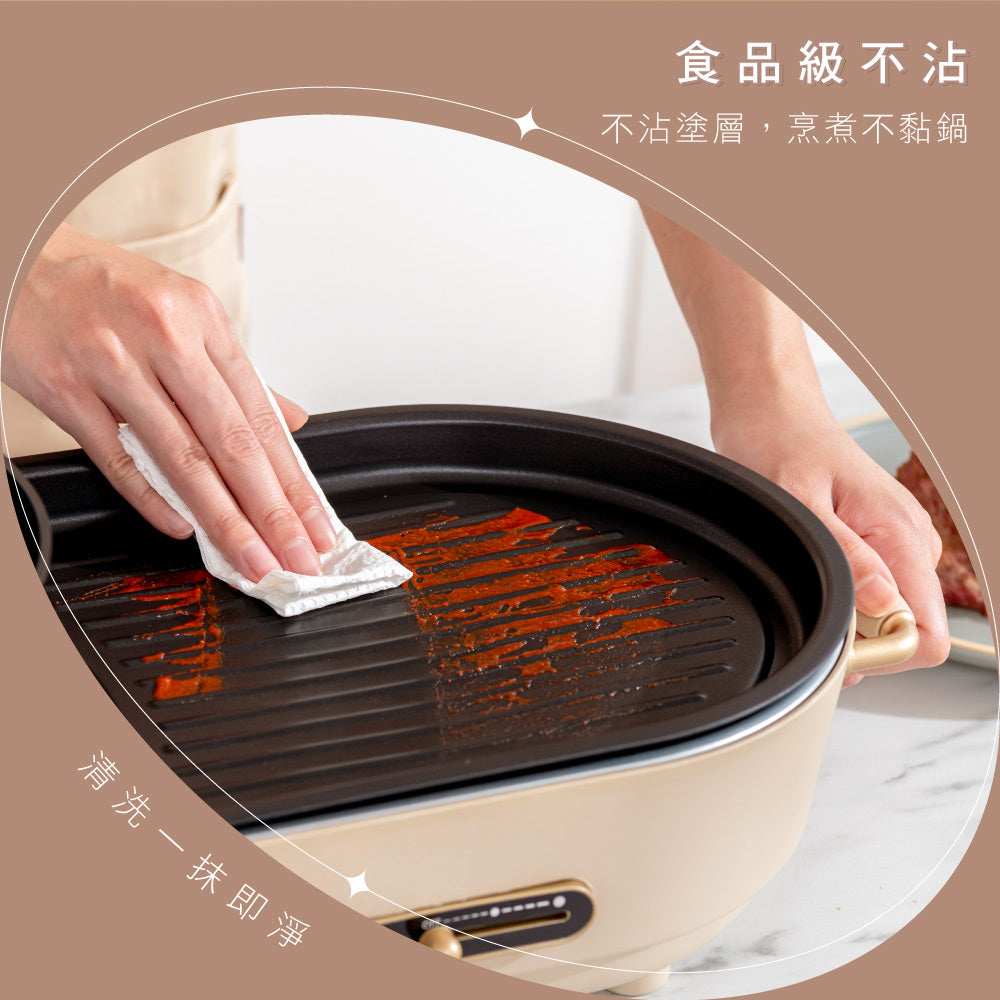 KINYO 雙溫控火烤兩用爐 BP-092