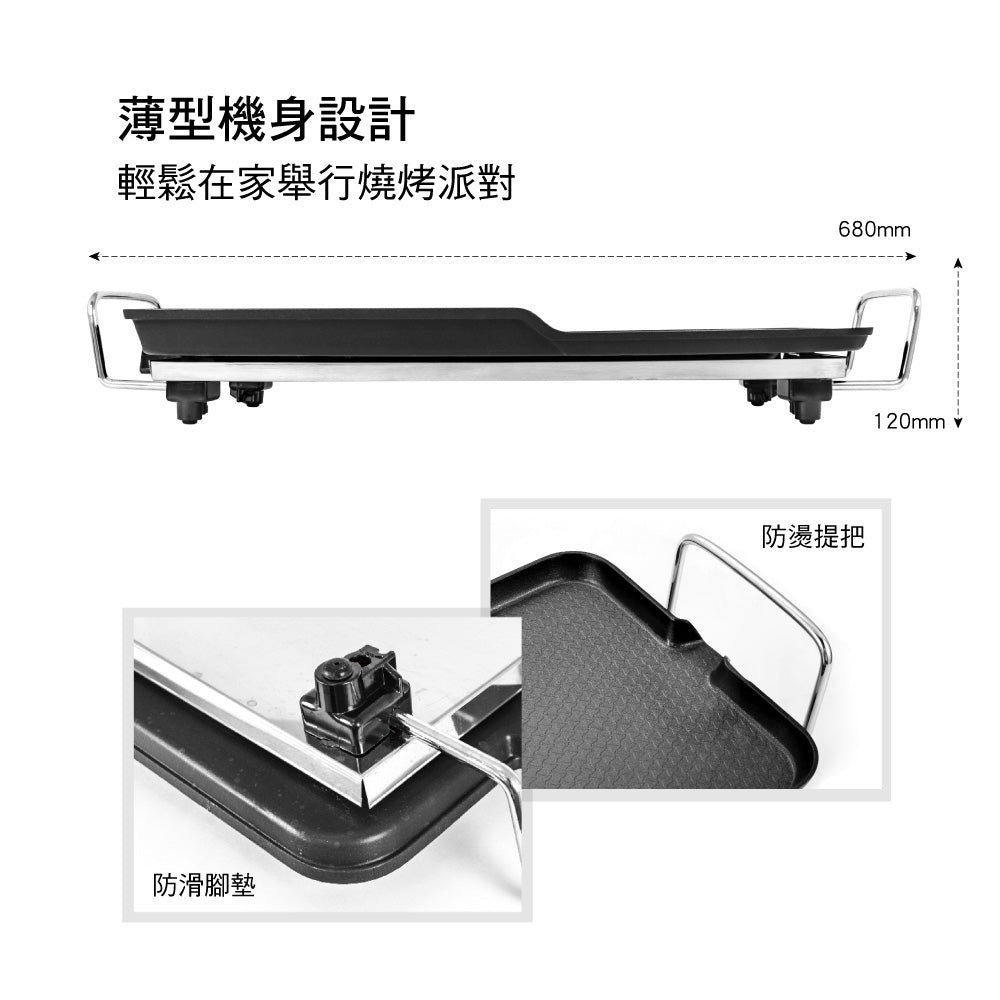 KINYO 多功能電烤盤 BP-30