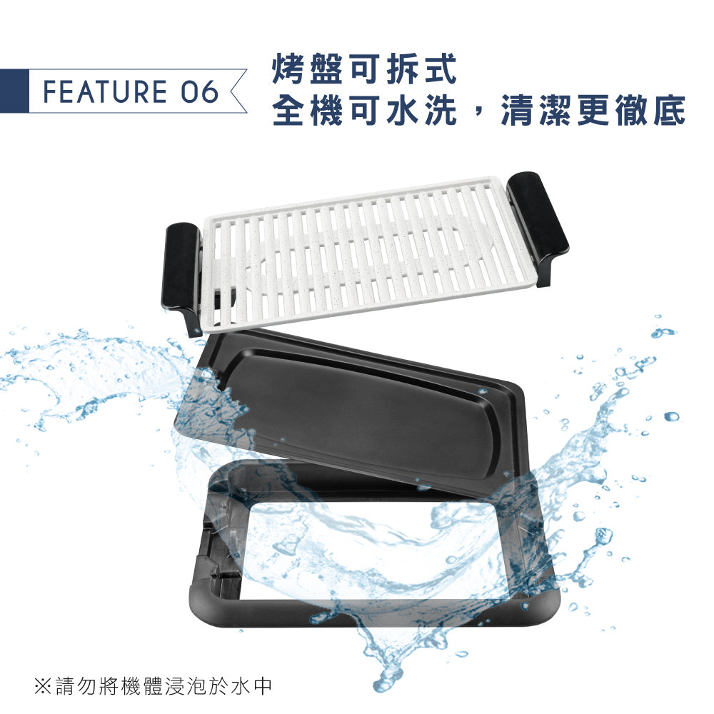 KINYO 麥飯石電烤盤 BP-35