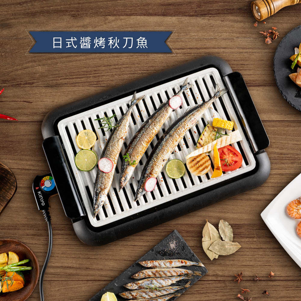 KINYO 麥飯石電烤盤 BP-35