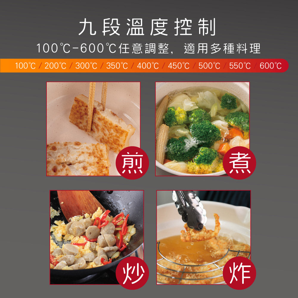 KINYO 萬用不挑鍋電陶爐 ECH-6620