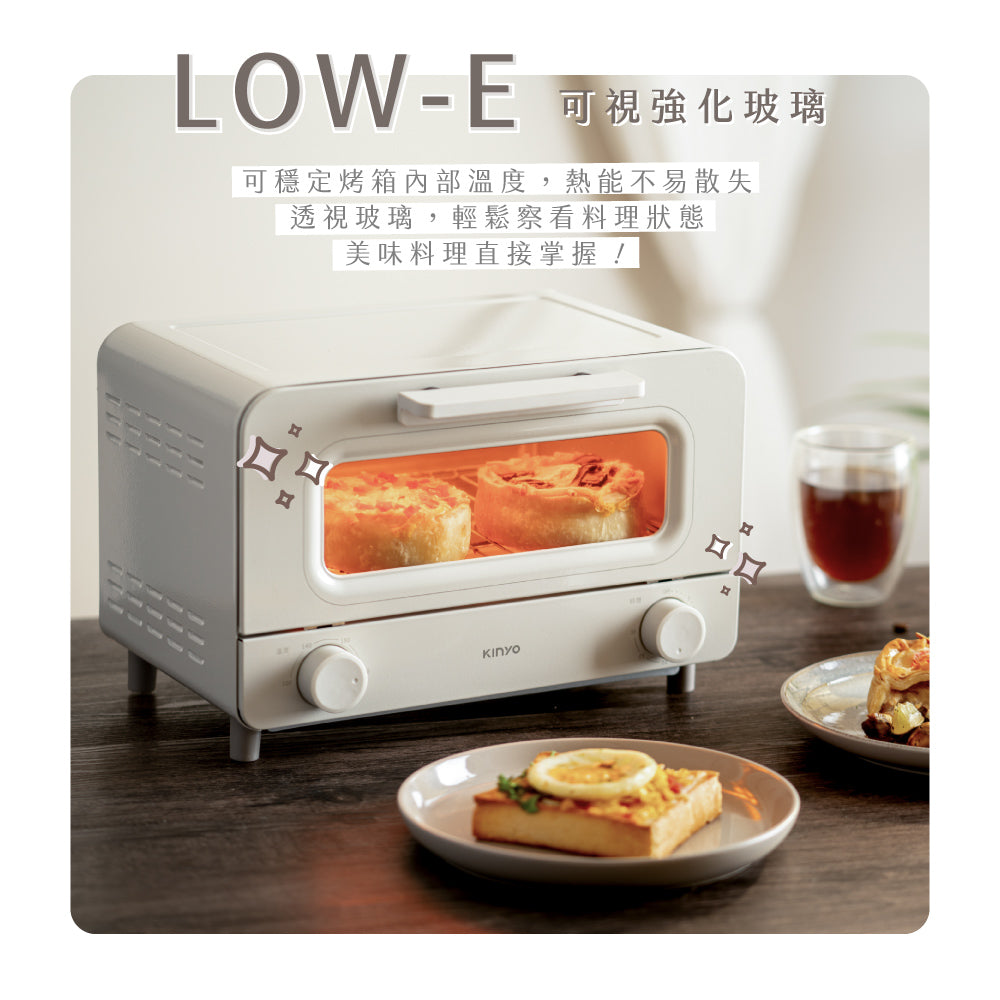 KINYO 11L日式美型電烤箱 EO-476