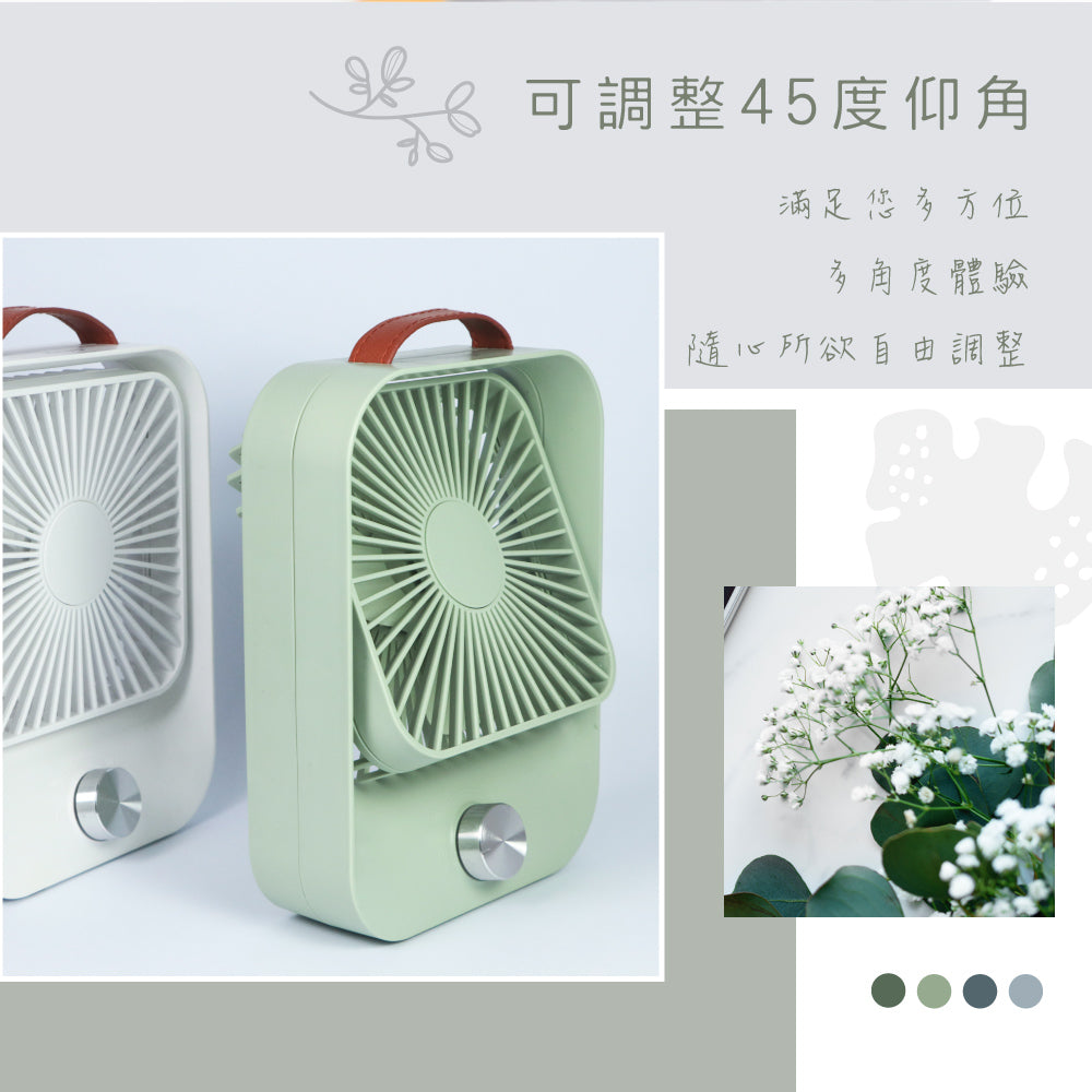 KINYO 復古無段式桌扇 UF-5750