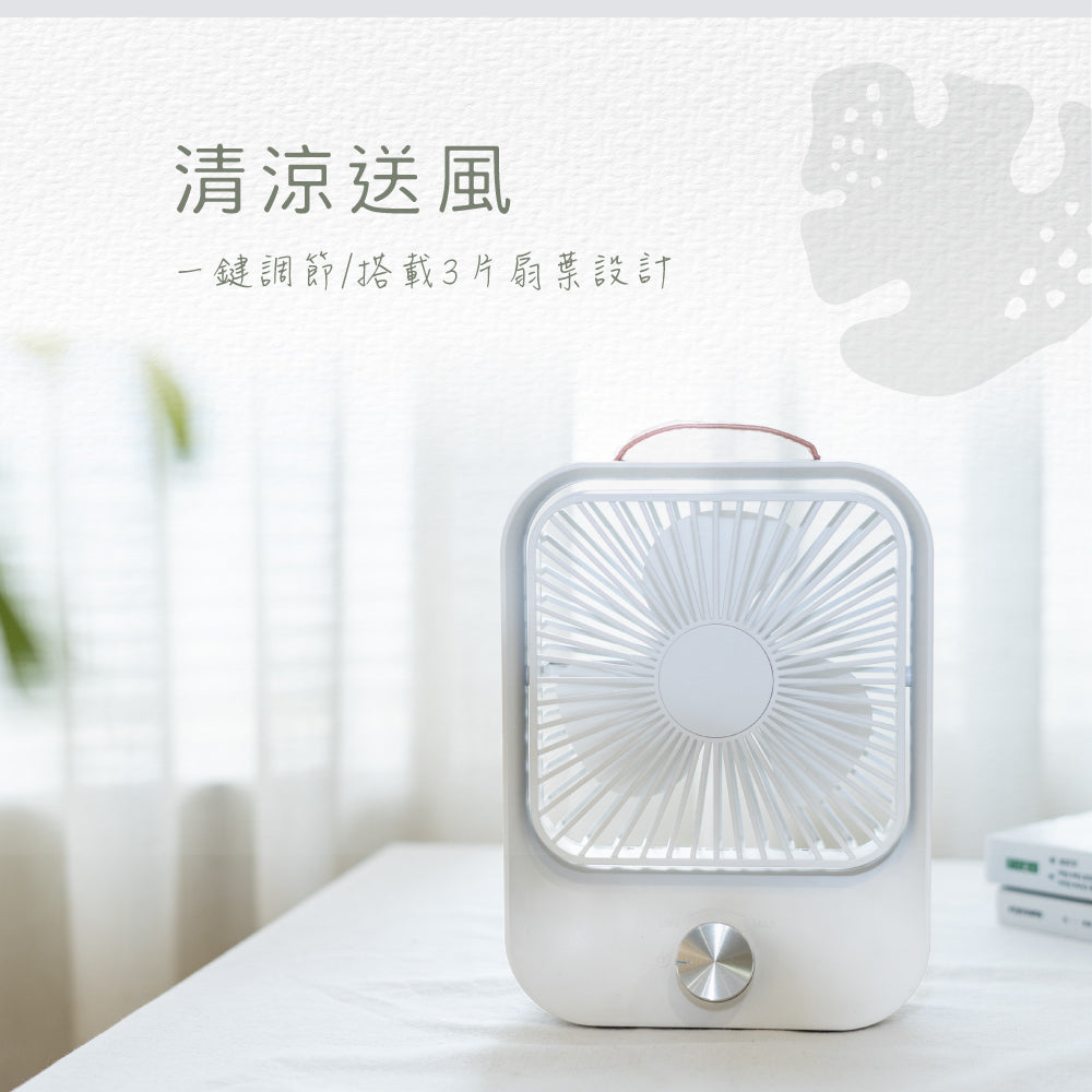 KINYO 復古無段式桌扇 UF-5750