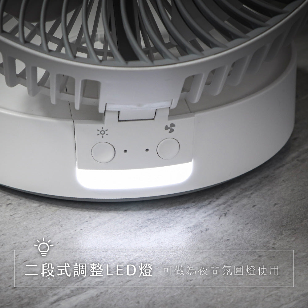 KINYO 摺疊桌掛三用扇 UF-8625