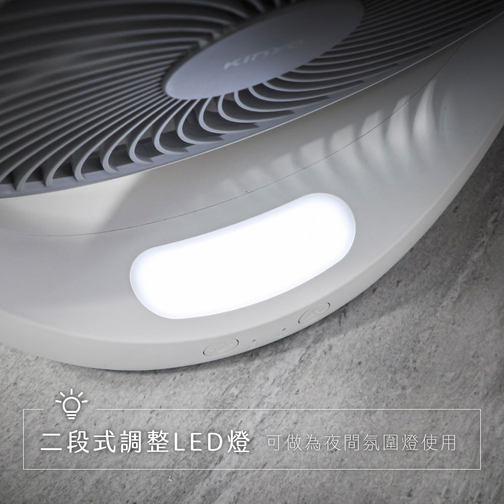 KINYO USB靜音充電風扇 UF-8645