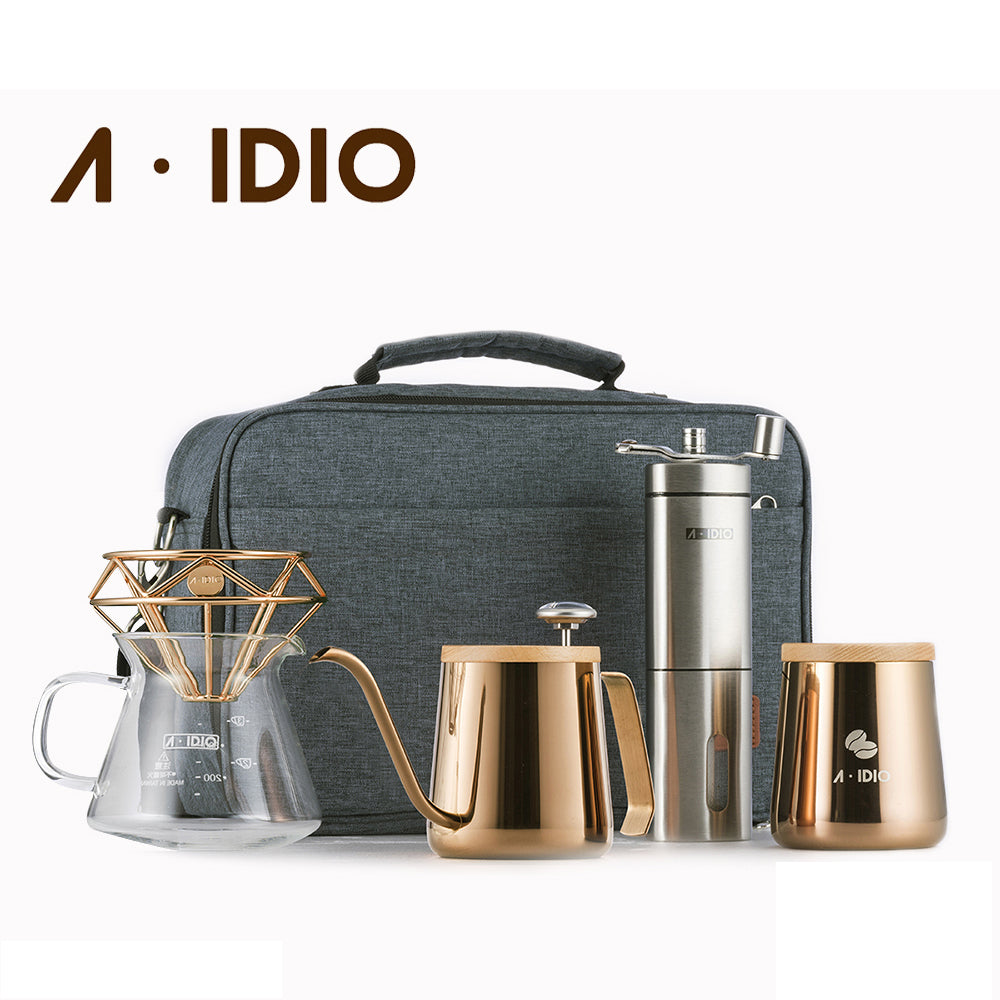A-IDIO 手沖咖啡隨行組 (鈦金版)