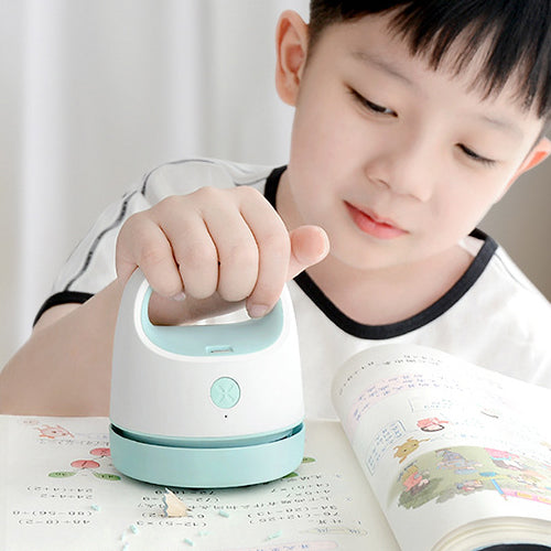 家居生活雜貨舖 原色手持桌面吸塵器