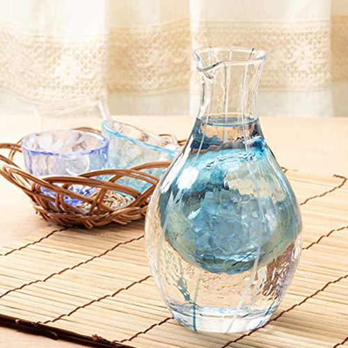 日本 Toyo-Sasaki 德利冰清酒壺-藍彩 300ml