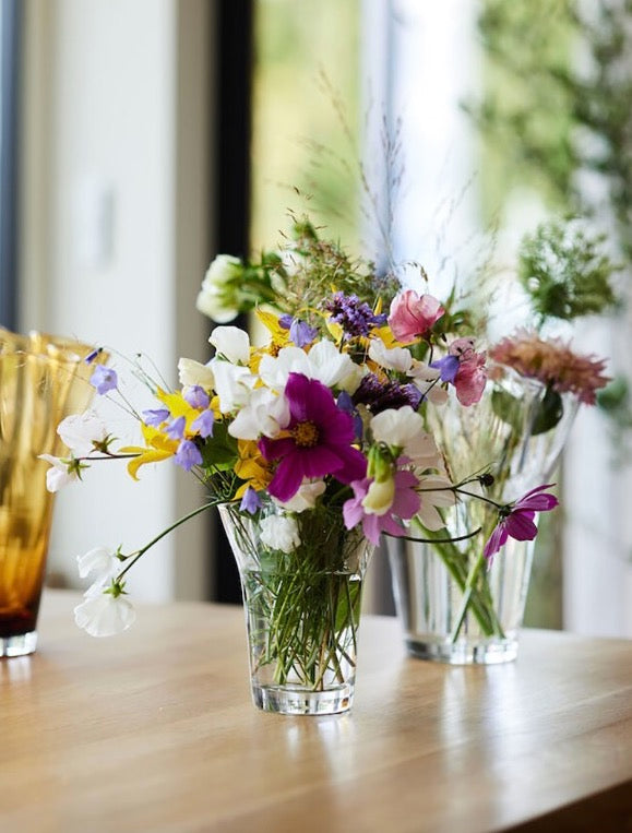 瑞典 sagaform Viva 透明花器-Small