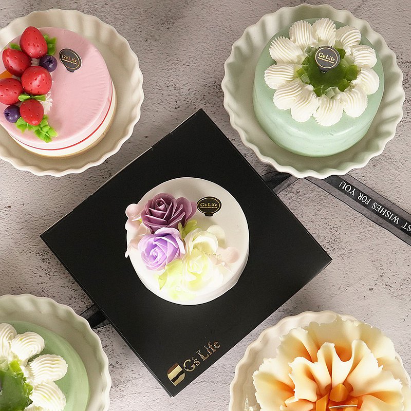 G's Life 母親節─芒果啵啵四吋蛋糕香皂