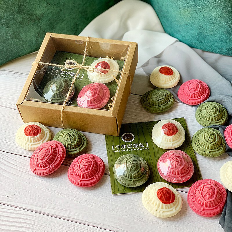 G's Life台灣古早味─紅龜好運三入禮盒組