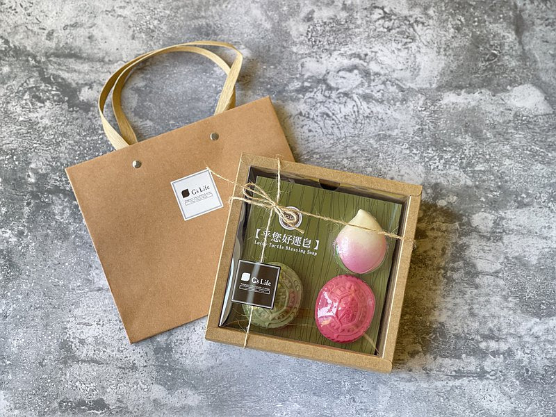 G's Life台灣古早味─紅龜好運三入禮盒組